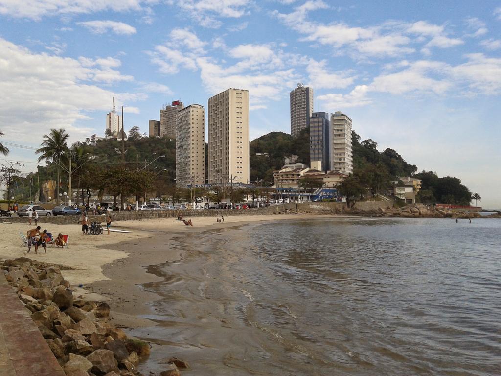 Apartamento Na Ilha Porchat São Vicente Esterno foto