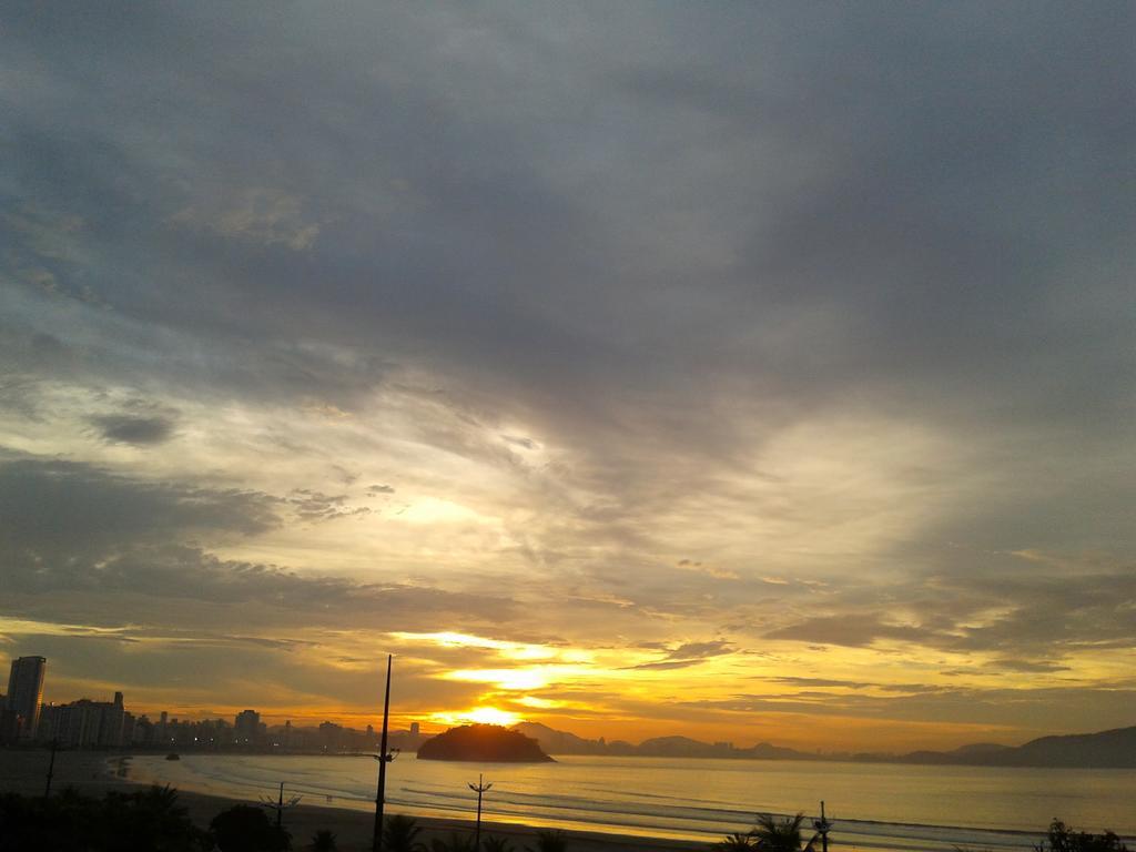 Apartamento Na Ilha Porchat São Vicente Esterno foto