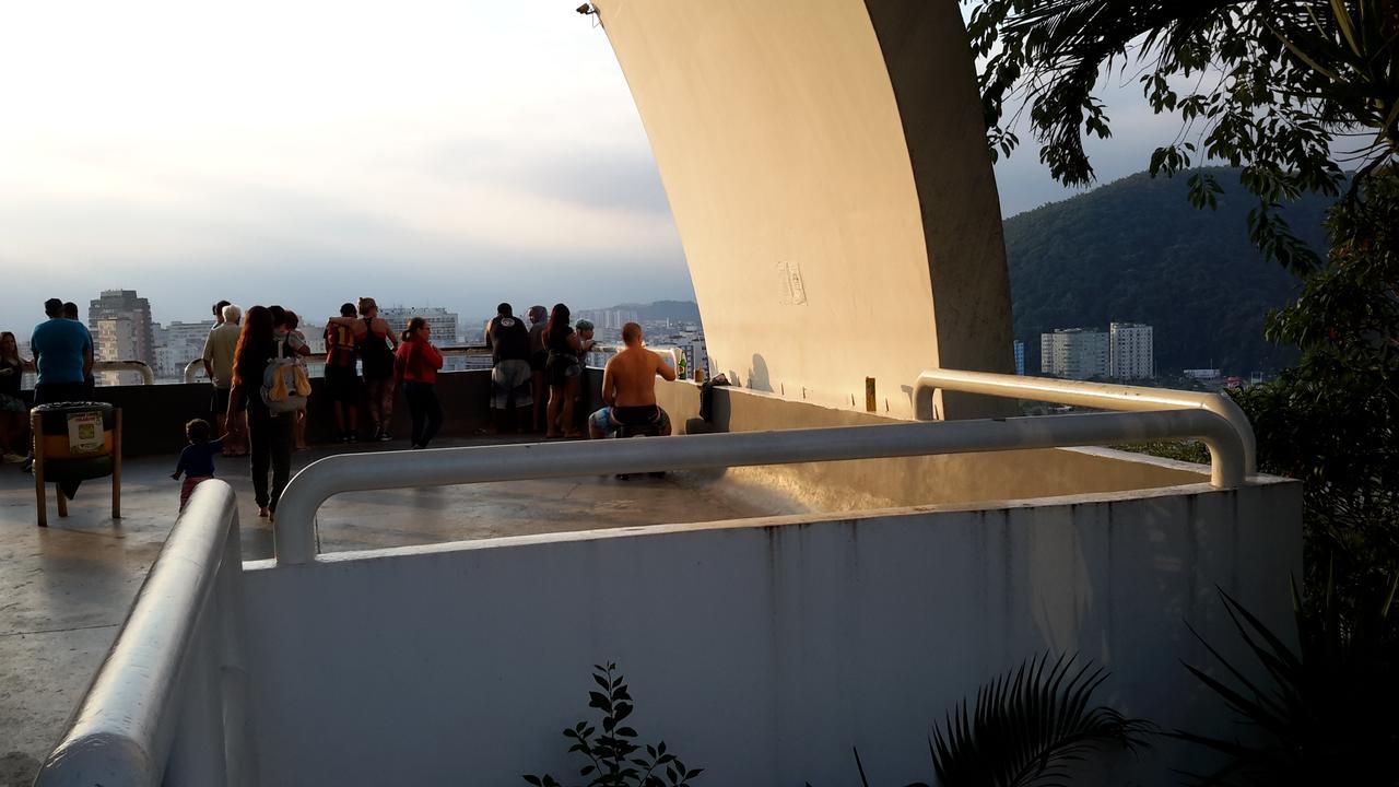 Apartamento Na Ilha Porchat São Vicente Esterno foto