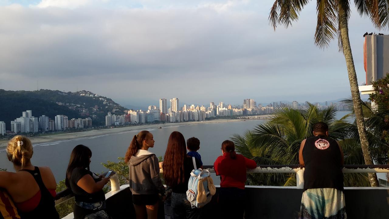 Apartamento Na Ilha Porchat São Vicente Esterno foto